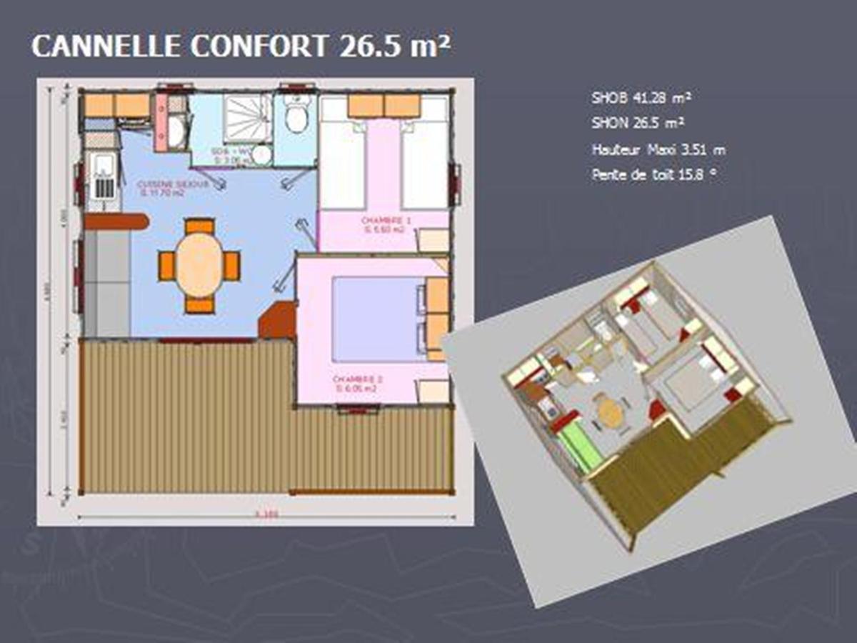 Camping Le Sorlut Cozes Phòng bức ảnh